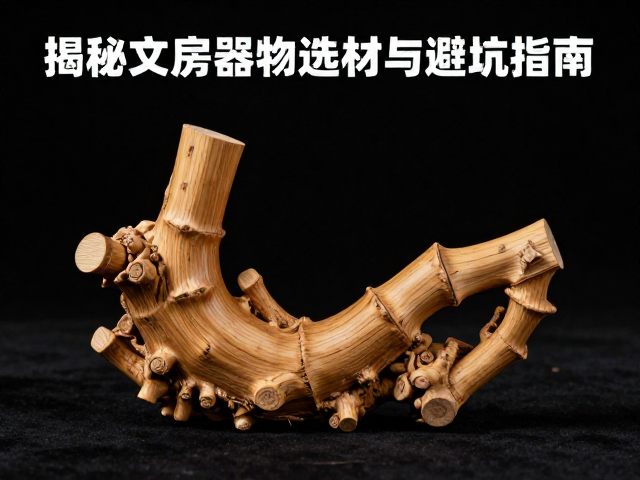 桃木翘曲竹根适合根雕吗?揭秘文房器物选材与避坑指南
