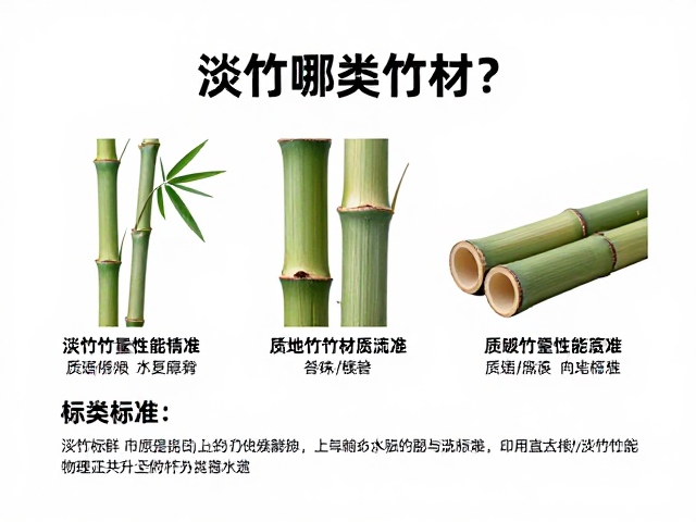 淡竹属于哪类竹材?详解其质地坚韧特性与分类标准
