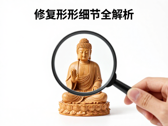 木雕佛像变形矫正指南，放大镜下修复细节全解析
