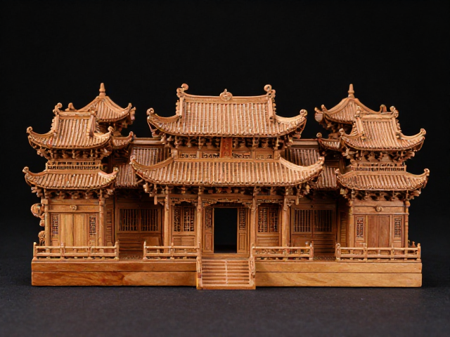 福建木雕手把件,溯源古建筑装饰渊源的艺术瑰宝