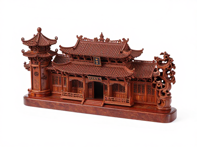 福建木雕手把件,溯源古建筑装饰渊源的艺术瑰宝