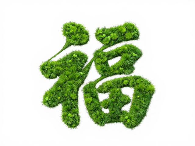 草木花卉造型比例协调,寓意福寿绵长,打造吉祥家居风水