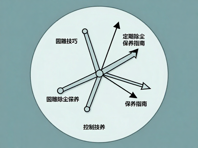 圆雕线条转折控制技巧与定期除尘保养指南