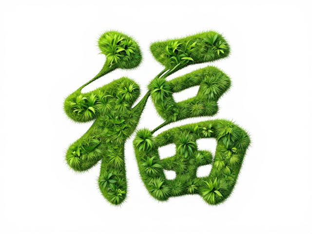 草木花卉造型比例协调,寓意福寿绵长,打造吉祥家居风水