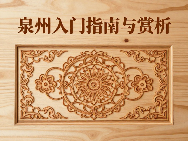 泉州木雕椴木临摹传统纹样,非遗技艺入门指南与赏析