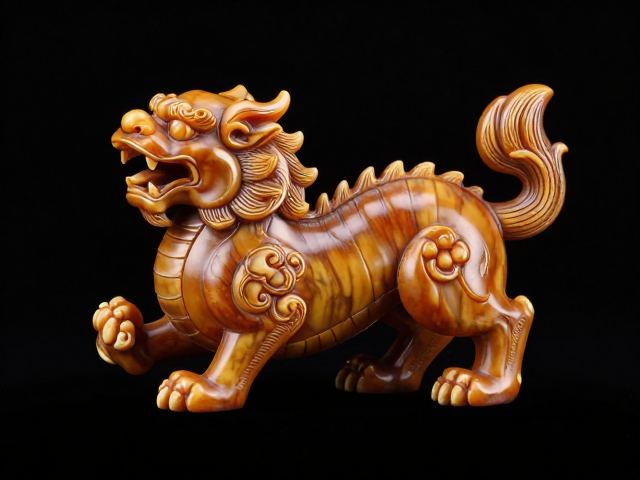 瑞兽异兽阳刻工艺,避光防晒保养指南,守护文玩光泽
