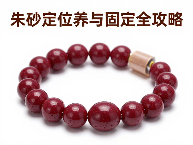 朱砂喷胶定位膜与木蜡油工艺,手工珠串保养与固定全攻略