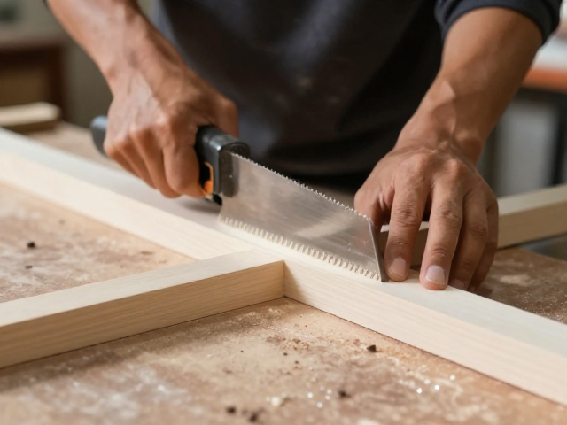 广东潮州拉花锯粗坯开料技巧,新手必看的 woodworking干货