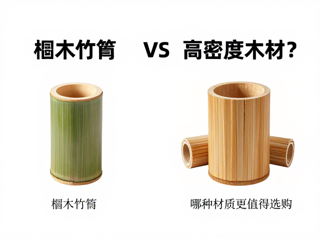 椴木竹筒vs高密度木材,哪种材质更值得选购?深度解析与选购指南