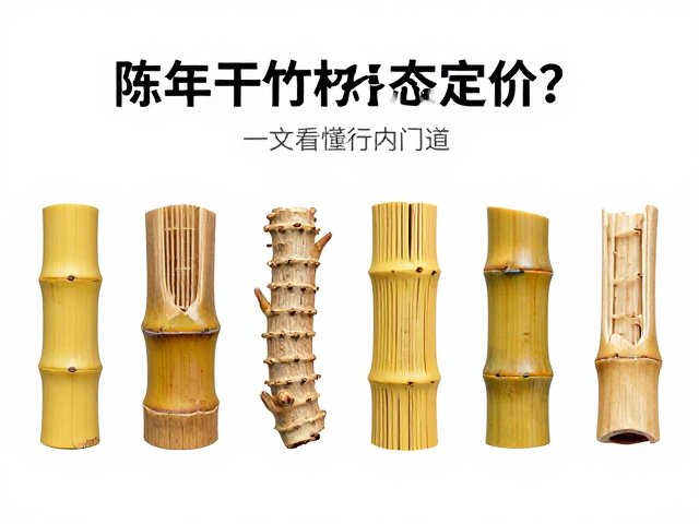 竹黄、陈年干竹、竹根料怎么按形态定价?一文看懂行内门道