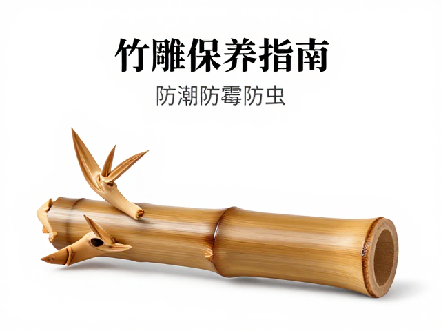 竹雕保养指南，防潮防霉防虫，记得经常上油