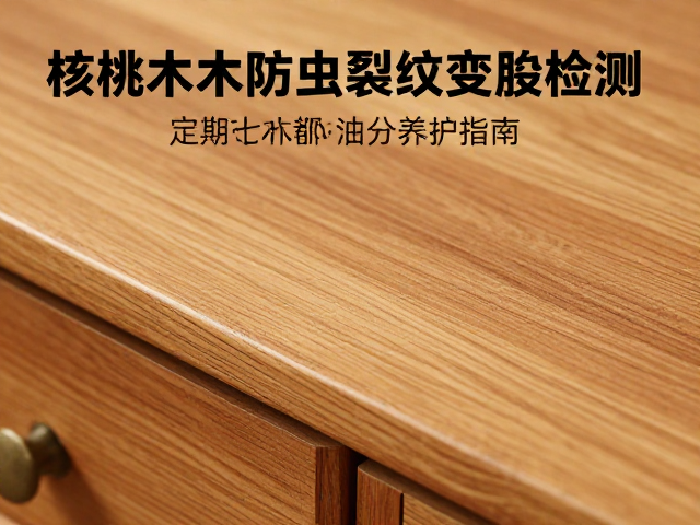 核桃木家具防虫与裂纹变形检测,定期补充木质油分养护指南