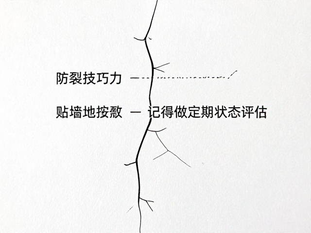 防裂技巧,避免贴墙贴地摆放,记得做定期状态评估
