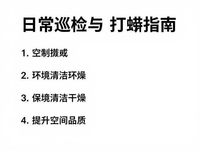 日常巡检与打蜡指南,保持环境清洁干燥,提升空间品质
