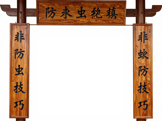 木雕楹联防虫防蛀技巧,助力非遗保护项目传承