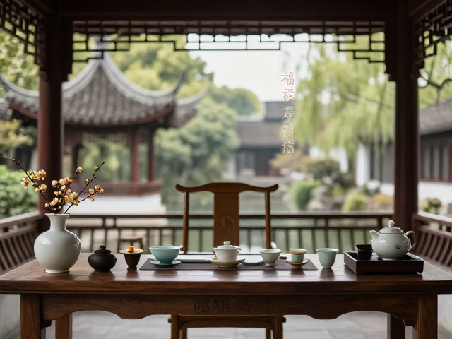 福禄寿禧茶室书房雅器,亭台楼阁间的东方美学雅集