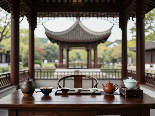 福禄寿禧茶室书房雅器,亭台楼阁间的东方美学雅集