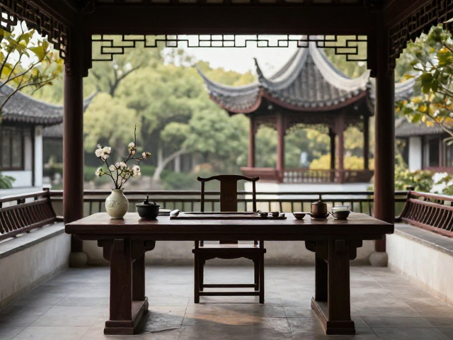 福禄寿禧茶室书房雅器,亭台楼阁间的东方美学雅集