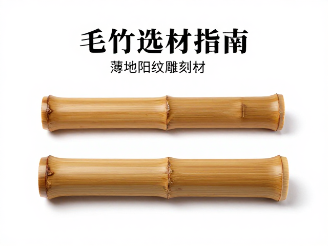 毛竹选材指南,薄地阳文雕刻竹材挑选技巧