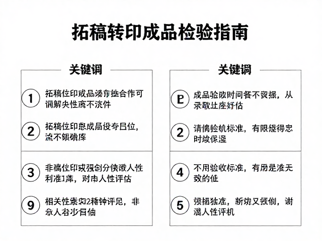 拓稿转印成品检验指南,民俗生活中的非遗技艺与避坑要点