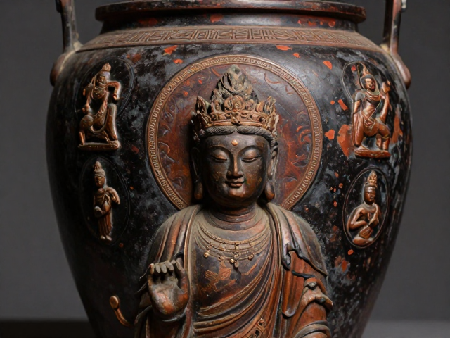 生漆开纹染色技艺,揭秘宗教造像与供器的千年美学