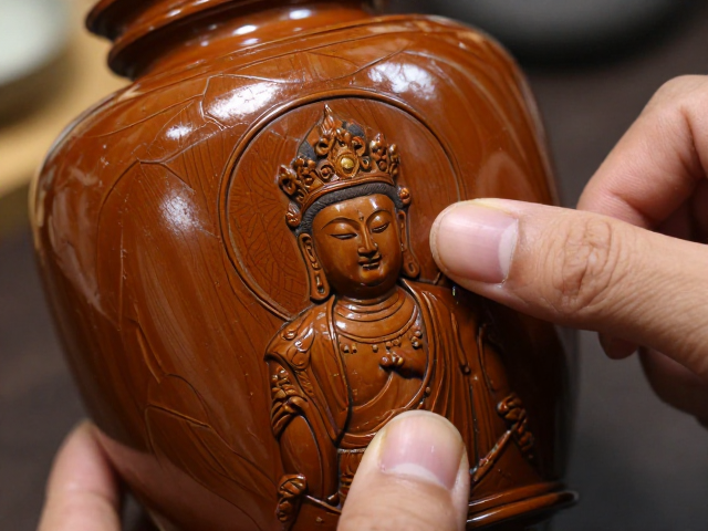 生漆开纹染色技艺,揭秘宗教造像与供器的千年美学