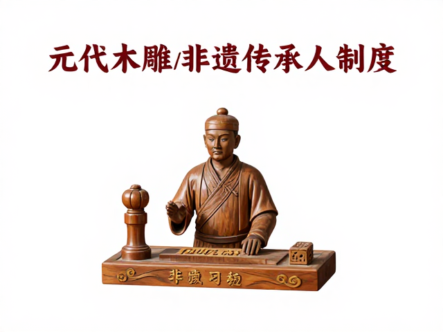 元代木雕非遗传承人制度,非遗传习所如何守护匠心