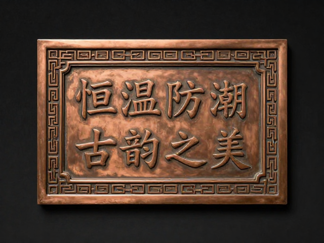 仿古铜色建筑配饰,恒温防潮守护古韵之美