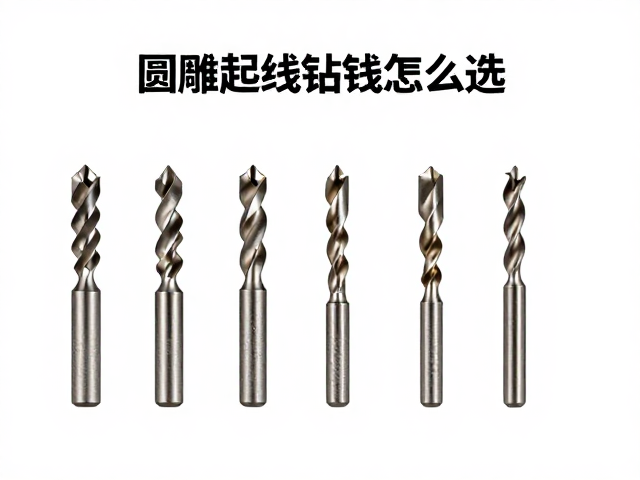 圆雕起线钻头怎么选？3大维度避坑指南，提升雕刻效率