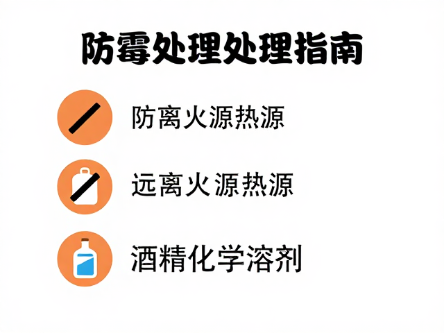 防霉处理指南,远离火源热源,避免酒精化学溶剂