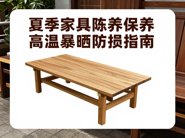 夏季家具陈列保养,保持摆放平稳,避开高温暴晒防损指南