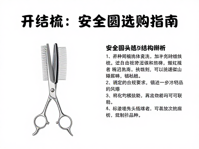安全圆头剪的安全标准与结构辨析