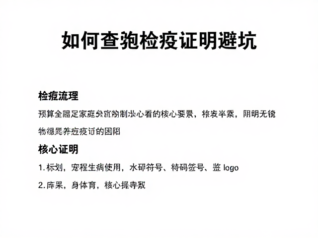 预算充足家庭养宠物貂必看,如何查验检疫证明避坑