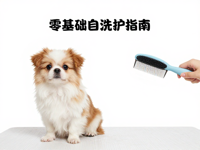 家庭犬只零基础自助洗护,幼犬温和护理与宠物专用梳子选购指南