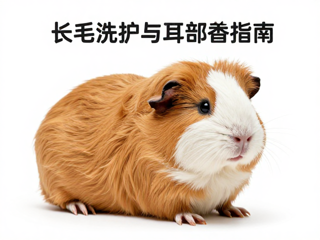 长逆豚鼠长毛洗护与耳部检查指南,附就医建议