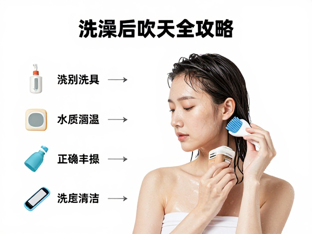 湿发护理的基础准备与工具选择