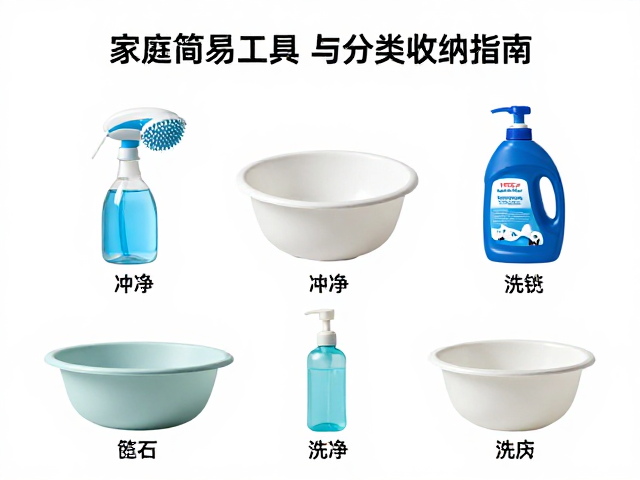 洗澡冲净不残留!家庭简易工具搭配方案与分类收纳指南