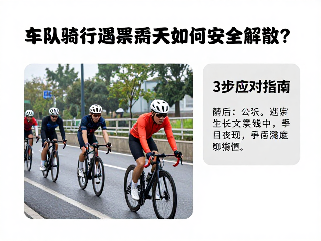 车队骑行遇恶劣天气如何安全解散？3步应对指南