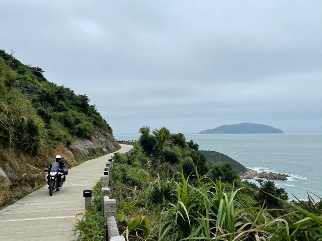 中老年摩旅推荐，沿海山林休闲线，伴热水淋浴保障
