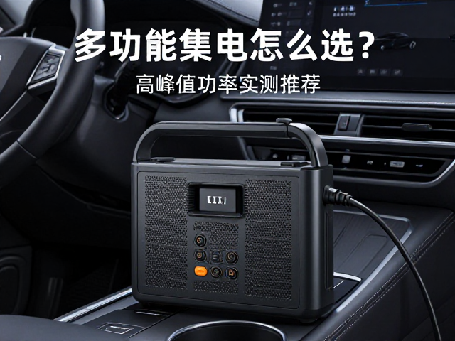 车载搭电电源怎么选？多功能集成充气泵，高峰值功率实测推荐
