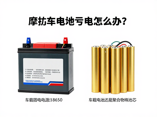 摩托车电瓶亏电怎么办？车载搭电电源选18650还是聚合物锂电池芯？