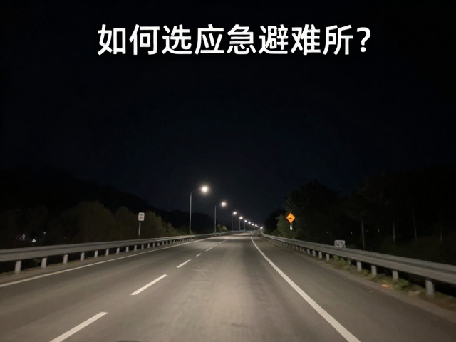 夜间国道照明不足如何选应急避难所？国道平稳巡航安全指南