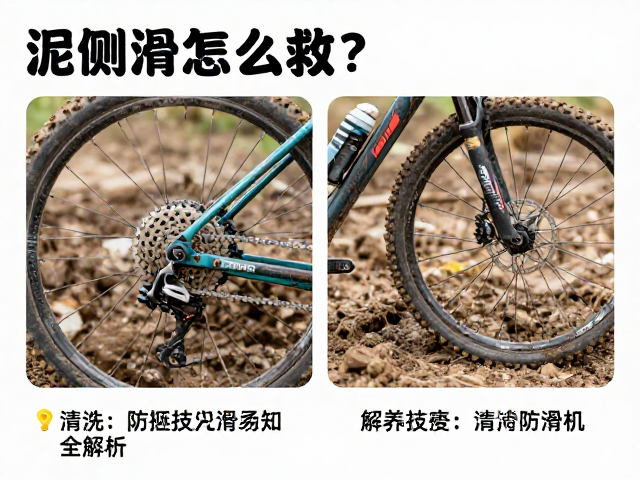 泥地骑行侧滑怎么救？清洗链条齿轮与防滑技巧全解析
