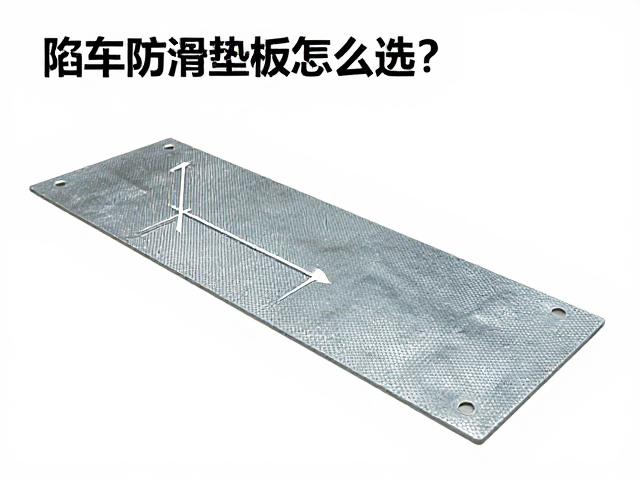 陷车防滑垫板怎么选？镀锌钢件耐用，务必让人员远离受力区