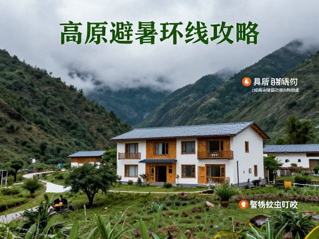 高原避暑环线攻略,寻具备避雨条件的客栈,警惕蚊虫叮咬