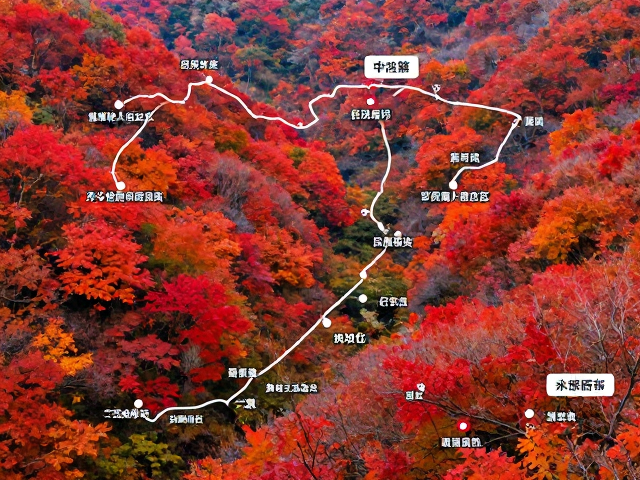 金秋层林尽染红叶谷,赏秋线路,本地手工艺体验全攻略