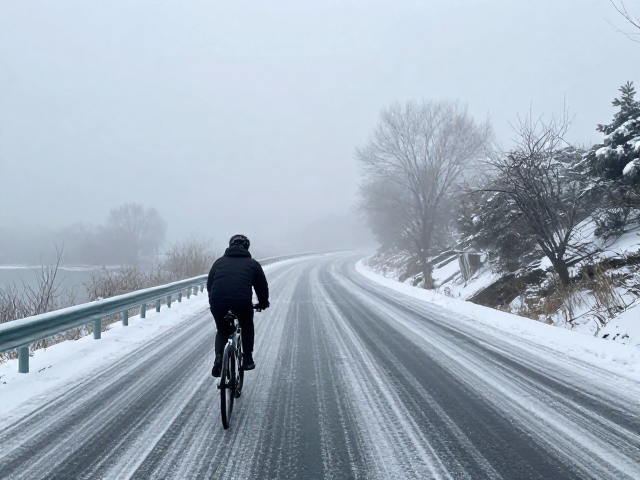 南方避寒骑行指南，冰雪路面评估与视线除雾防霜技巧