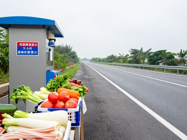 国道沿途驿站享新鲜食材与24小时热水，旅途补给更安心