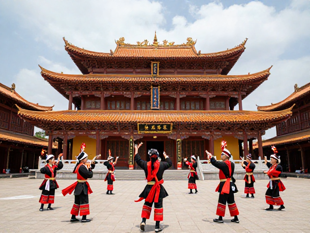 探秘沿途民俗拍摄，民间歌舞与寺庙道观的绝美邂逅