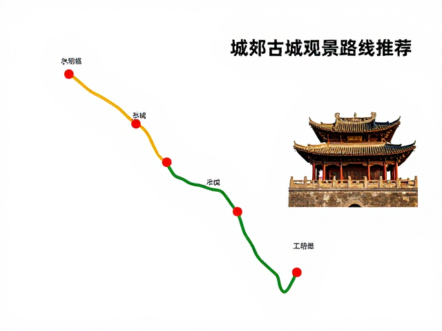 城郊古城文化环，夜间骑行绝美观景路线推荐